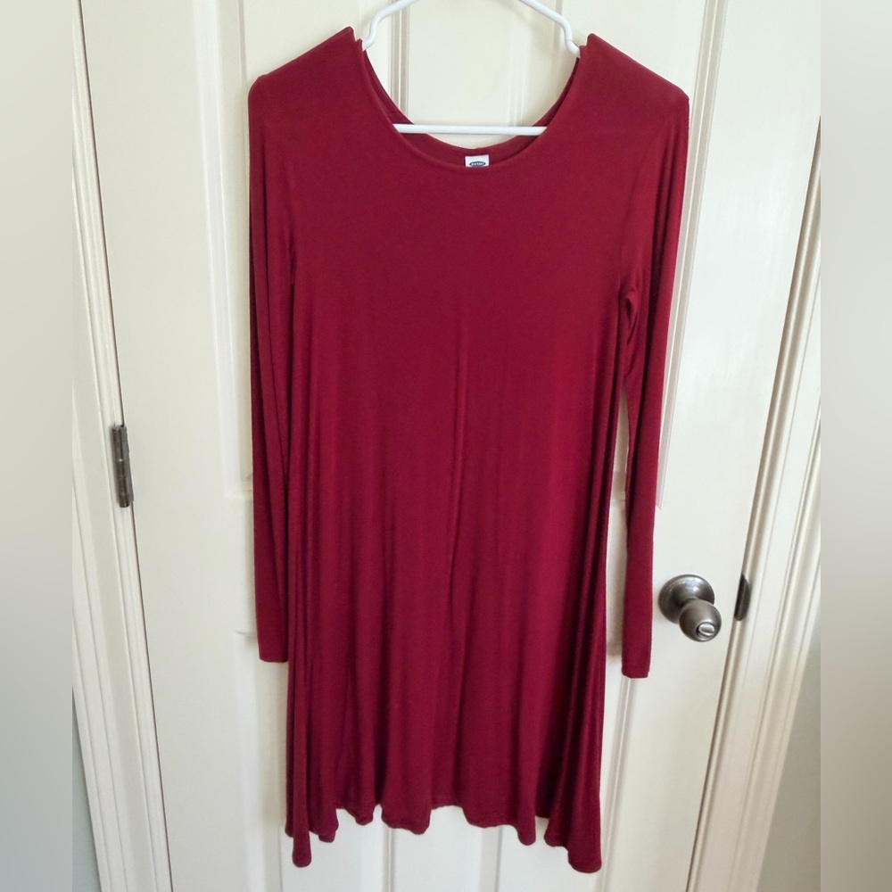Old Navy Luxe Knit Swing Dress